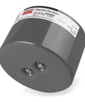 Efficient 115V Magnetic Disc Gearmotor With Built In Brake 60 Hz Model 5X400 shown from side angle