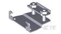 Straight Up Reliable 14 Position Strain Relief Clamp Set For Car Wiring Harness Protection No Hassle Plug And Play Install Includes Two Heavy Duty 2006864 Clips For Smooth Rides, showing metal clamp with mounting points.
