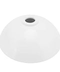 Premium White Acrylic Vessel Sink for Bathroom - Easy Installat Sink for Cara, Campers & Yachts - Modern Design, & Lightweight - Top view.