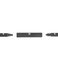 7 driver bits from the 11-In-1 Ratcheting Screwdriver And Nut Driver Kit With Impact Rating, shown in close-up view.