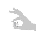 Hex Semi Deep Socket One Quarter Inch Drive, 13 Mm Insert, 0.5 Inch Hex, held by hand, 1.2 Inch Overall Length, side view