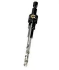 Two Piece Confirmat Screw Drill Bit Set 7x50mm With One Quarter Inch Hex Shank For PoziDrive Easy Brad Point Replacement Works With 5x40 And 7x50 Confirmat Screws Made In The USA