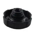 Oem Grade Cooling System Cap For 2016 2021 Hyundai Kia Elantra Tucson Kona Ioniq Veloster 25330D3000 black coolant cap with seal.