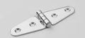 Stainless Steel Strap Hinge 4 Inch Long With Two Mounting Holes 1 Eighth Inch Thick Ideal For Marine Doors Cabinets Gates And Outdoor Applications