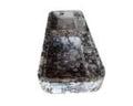 Premium TopShelf Calacatta Viola Marble Double Integrated Sink Featuring Bold Gray Veining Details For Modern Bathroom Updates And HassleFree Daily Comfort, top view showing rich veining.