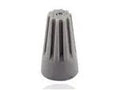 Heavy Duty Twist On Wire Connectors For 22 To 14 Awg Electrical Wiring, compact gray design for reliable electrical connections.