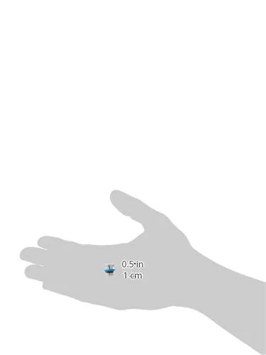 Prestige safety valve for stainless steel pressure cookers; small valve shown on a palm.