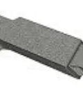 Heavy Duty Bucking Bar Six And A Quarter Inch For Riveting Heat Treated Steel With Polished Working Surfaces Two Pound Pro Grade Tool