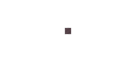 Close-up of Pemko 085580 brush seal for meeting stile, 1 in wide, dark bronze with black brush insert