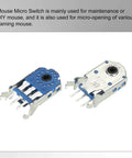 11Mm Mouse Wheel Encoder Kit, 15 Pcs, Time Accurate Rotary Scroll Wheel Encoder For DIY Mice, shown in micro switches for maintenance and micro openings.