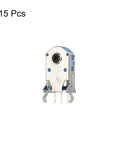 11Mm Mouse Wheel Encoder Kit, 15 Pcs, silver body with durable ABS and metal construction, perfect for maintenance and DIY mice.