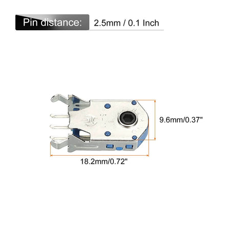 11Mm Mouse Wheel Encoder Kit, 9.6mm width, 18.2mm length, durable ABS and metal, silver and black, for DIY mice maintenance and upgrades