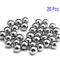 11 Mm 0.43 Inch 304 Stainless Steel Bearing Balls 20 Pcs Solid Precision Balls For Bearings And Machinery G100 Quality By FOCMKEAS