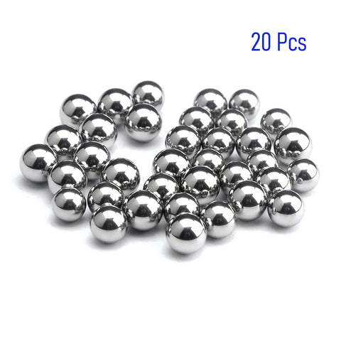 11 Mm 0.43 Inch 304 Stainless Steel Bearing Balls 20 Pcs Solid Precision Balls For Bearings And Machinery G100 Quality By FOCMKEAS