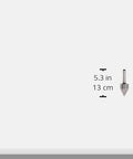 Heavy Duty 2MT Live Tailstock Center With 60 Degree Point For Woodturning, Precision Ball Bearings shown with size dimensions