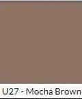 Mocha Brown shade swatch for Top Rated Stained Concrete Crack Filler For Driveway Patio Pool Deck Walkway Restoration.
