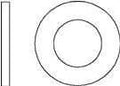 150 Pack Metric DIN 988 Shim Rings M26x37x0.1 Hardened Spring Steel Precision Shims for Machinery and Equipment