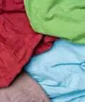 Recycled Cotton T Shirt Cleaning Rags in Assorted Colors 50 Lb Box Heavy Duty Industrial Grade Wiping Cloths for Auto Shop Painting