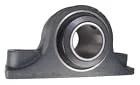 Pillow block bearing Type-E housing with 1-15/16 in bore and two-bolt mount
