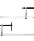 4 Pack 12 Inch Bar Clamps For Welding And Woodworking, Drop Forged Steel F Clamps With 450 Lb Load Capacity, Jaw Opening Up To 12 Inches