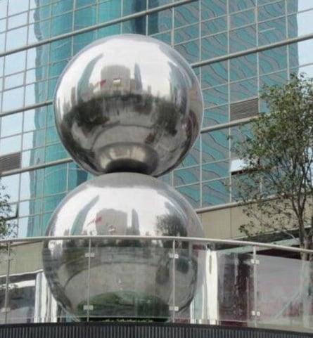 12 inch Mirror Finished Stainless Steel Shiny Ball - VXB Ball Bearings