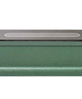 12 Inch Professional Master Precision Level With V Groove Base And Adjustable Main Vial Delivers 0.0002 In Per 10 In Accuracy, Includes Cross Vial, Insulating Grip, ANSI Standard, Rugged Cast Iron Construction In Fitted Box By Accusize Industrial Tools shown from the side.