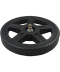 12 x 1.75 Inch Pressure Washer Cart Wheel with 1/2 Hub, Rubber Replacement Wheel Compatible with Ryobi Homelite BlackMax Models