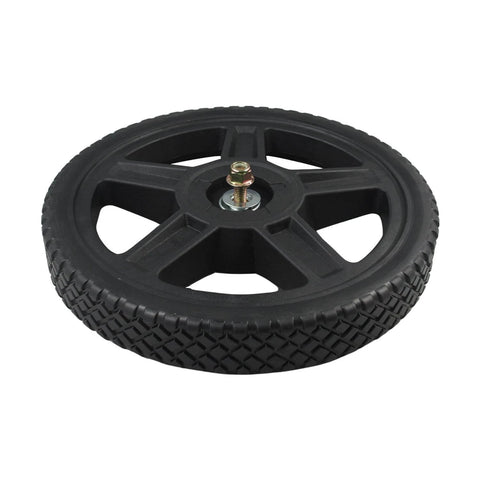 12 x 1.75 Inch Pressure Washer Cart Wheel with 1/2 Hub, Rubber Replacement Wheel Compatible with Ryobi Homelite BlackMax Models