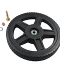 12 x 1.75 Inch Pressure Washer Cart Wheel with 1/2 Hub, Rubber Replacement Wheel Compatible with Ryobi Homelite BlackMax Models