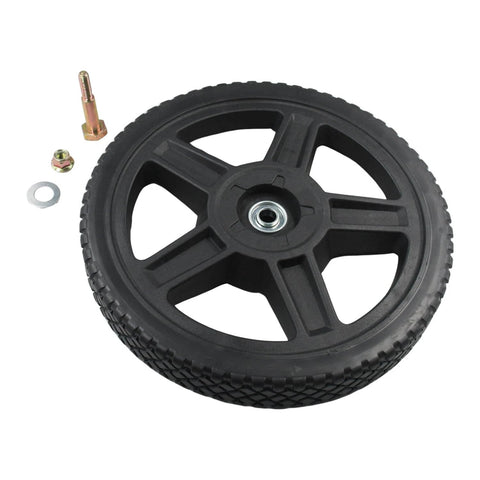 12 x 1.75 Inch Pressure Washer Cart Wheel with 1/2 Hub, Rubber Replacement Wheel Compatible with Ryobi Homelite BlackMax Models