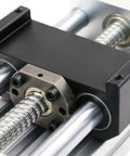 12 inch Stroke Linear Motion Router/Robot Module Guideway Ballscrew 10mm Lead - VXB Ball Bearings
