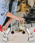 12 Pack 201B Toggle Clamps For Woodworking And Metalworking With Quick Release, Pro Grade 200 Lbs Holding Capacity in workshop
