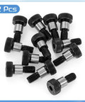 12 Pack Alloy Steel Shoulder Bolts With M8 Threads 10mm Shoulder Diameter And 10mm Shoulder Length Hex Socket Heavy Duty Fasteners For Textile Hydraulic Injection Molding And Machinery Applications uxcell