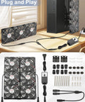 Image of 120mm Computer Fan Kit with AC Plug and Dual Ball Bearings installed for exhaust cooling in a window and server rack.