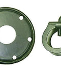 Guy Ring And Mast Clamp Assembly For 1.25 Inch Antenna Masts, Genuine OEM Hardware, Pre-Galvanized Steel, includes ring and clamp bolt