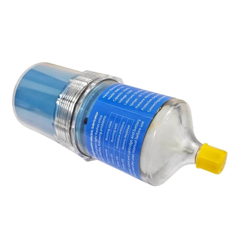 Side view of 125Ml Heavy Duty Mechanical Automatic Single Point Lubrication Pump System Grease Injector With Timer For NLGI 2 Grease.