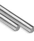 Two 12 Inch Long 1 Inch Diameter 1018 Carbon Steel Bars Cold Rolled For Metalworking Round Rods With Tight Tolerances, unpolished finish