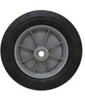 Shepherd Hardware 9654 12 Inch x 2-5/8 Inch Hand Truck Replacement Wheel with Solid Cushioned Rubber Tire