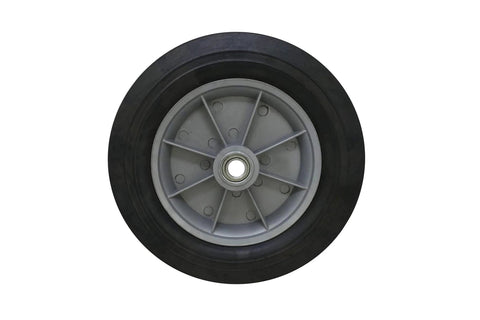 Shepherd Hardware 9654 12 Inch x 2-5/8 Inch Hand Truck Replacement Wheel with Solid Cushioned Rubber Tire