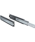 12 Inch Heavy Duty 250 lb Steel Drawer Slides - 3/4" Wide - Full Extension with Over Travel side mount view
