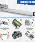 Heavy Duty 12 Inch Linear Actuator 3000N 675 Lbs 12V with IP65 Aluminum Housing and Mounting Brackets, product overview and features