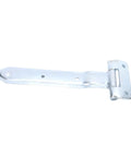 12 Inch Trailer Door Strap Hinge With Offset Bent Design for Side Doors on Enclosed Cargo Trailers, metal construction