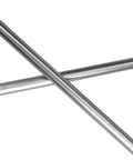 2Pcs 12mm x 530mm Linear Rail Rod Shafts, case hardened chrome plated C45 carbon steel linear motion guides for CNC and 3D printers