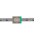 Miniature 12mm Wide Linear Rail Guide With Ball Retainer And Built In Lubrication System, 150mm Travel Length