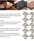 12mm Pyramid Studs Four Jaw Rivets for Clothing Bags Leather Shoes Craft, zinc alloy with illustrated usage examples