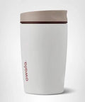 Keep coffee hot or iced on the go with this 12 oz insulated stainless steel tumbler featuring a leak-proof SmoothSip slider lid.
