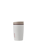 Keep coffee hot or iced on the go with this 12 oz insulated stainless steel tumbler featuring a leak-proof SmoothSip slider lid.