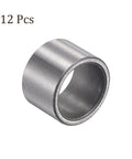 12 Pieces Sleeve Bearings 14X17X12.5MM Sintered Iron Self Lubricating Bushings, displayed individually, for electrical equipment.