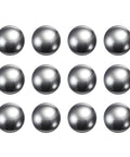 Top Notch 12 Pcs Precision Balls Nine Sixteenth Inch Diameter G10 Chrome Steel Bearing Balls for Bearings Silver