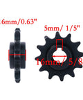 High Speed 12T Sprocket Kit With Five Eighth Inch Bore And Spacer For Twenty To Thirty CVT Mini Bike Go Kart Chains Forty